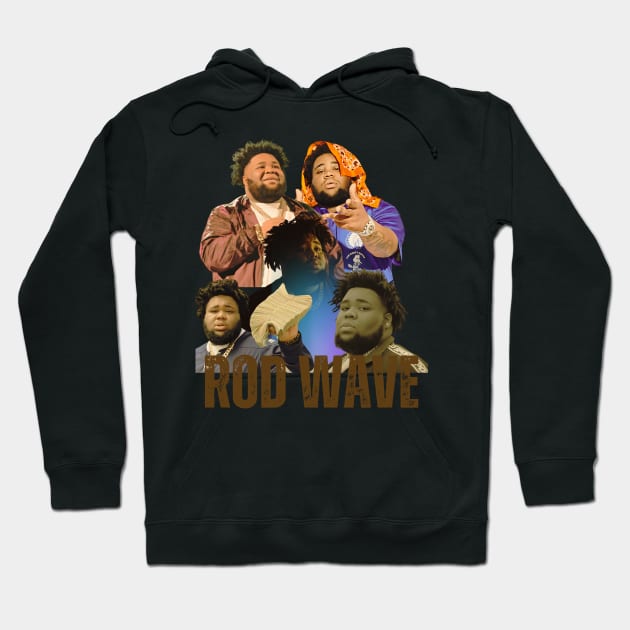 Mixtape Of Heart On Ice Rod Wave Hoodie by NobleNotion